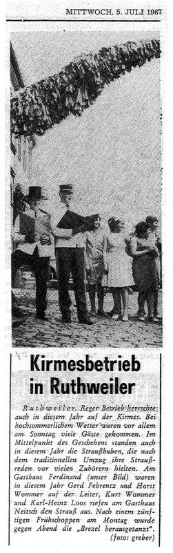 Anzeige 05.07.1967